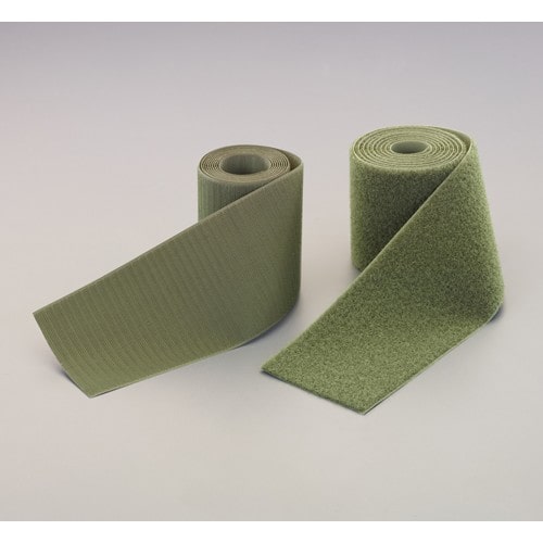 エスコ EA944MA-213 100mmx 2m マジックテープ雄・雌セット(縫製用/OD色) 1巻 （ご注文単位1巻）【直送品】