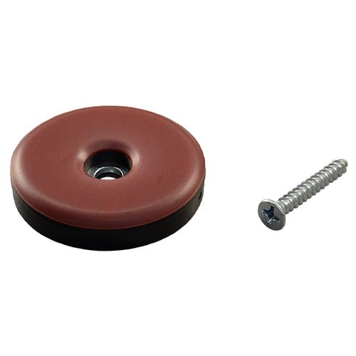 エスコ EA979DC-42 φ38mm 家具脚スライドクッション(ビス止式) 1束 （ご注文単位1束）【直送品】