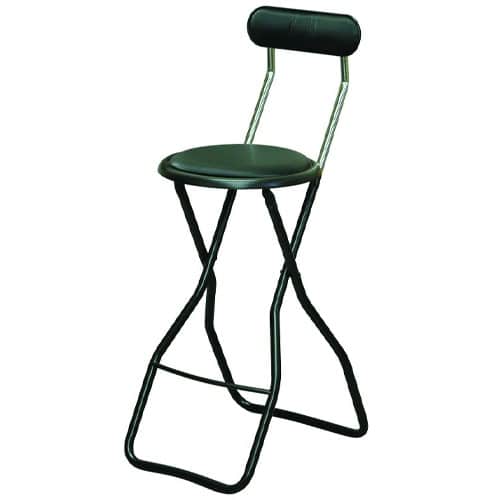 エスコ EA956XE-132 350x445x885mm 折りたたみチェアー(カウンター用) 1台 （ご注文単位1台）【直送品】