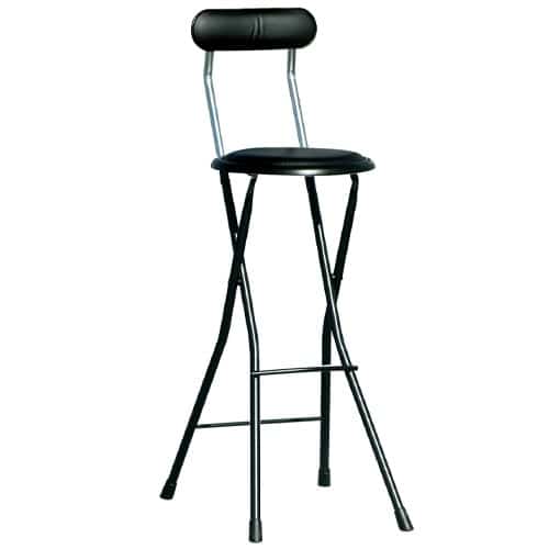 エスコ EA956XE-136 370x440x985mm 折りたたみチェアー(ハイカウンター用) 1台 （ご注文単位1台）【直送品】