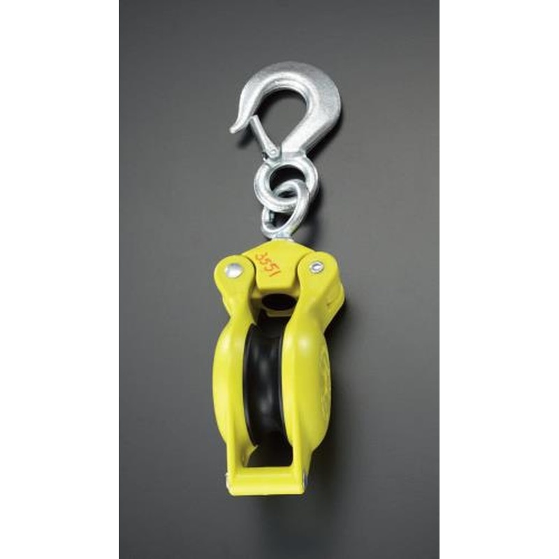 エスコ EA987H-1 450kg/76mmラインブロック(φ16mm用/サイド固定式) 1個(ご注文単位1個)【直送品】