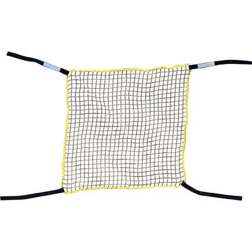 エスコ EA979CS-21 720x700mm スチール棚用落下防止ネット(黄/灰) 1セット （ご注文単位1セット）【直送品】