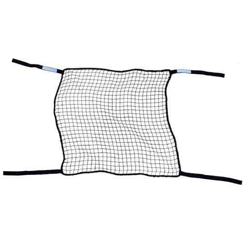 エスコ EA979CS-21BK 720x700mm スチール棚用落下防止ネット(黒) 1セット （ご注文単位1セット）【直送品】