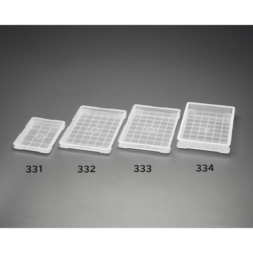 エスコ EA506AF-334 300x210x42mm/2.0L プラスチックバット(透明) 1個 (ご注文単位1個)【直送品】