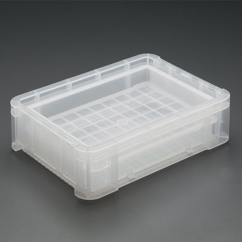 エスコ EA506AF-334 300x210x42mm/2.0L プラスチックバット(透明) 1個 (ご注文単位1個)【直送品】