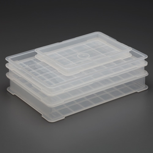 エスコ EA506AF-334 300x210x42mm/2.0L プラスチックバット(透明) 1個 (ご注文単位1個)【直送品】