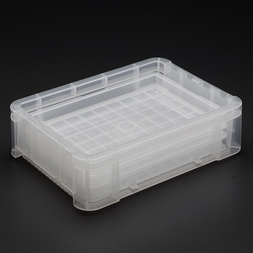 エスコ EA506AF-335 350x255x100mm/6.4L コンテナ(透明) 1個 （ご注文単位1個）【直送品】