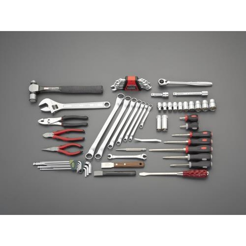 エスコ EA612SC-5[55個組]工具セット 1個（ご注文単位1個）【直送品】