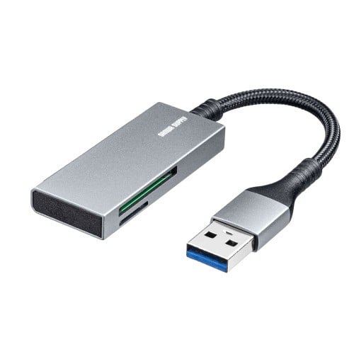 エスコ EA764A-199 USB3.2 カードリーダー(SD・microSDカード用) 1個 （ご注文単位1個）【直送品】