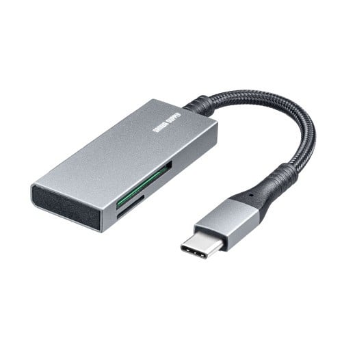 エスコ EA764A-195 USB3.2 カードリーダー(Type C) 1個 （ご注文単位1個）【直送品】