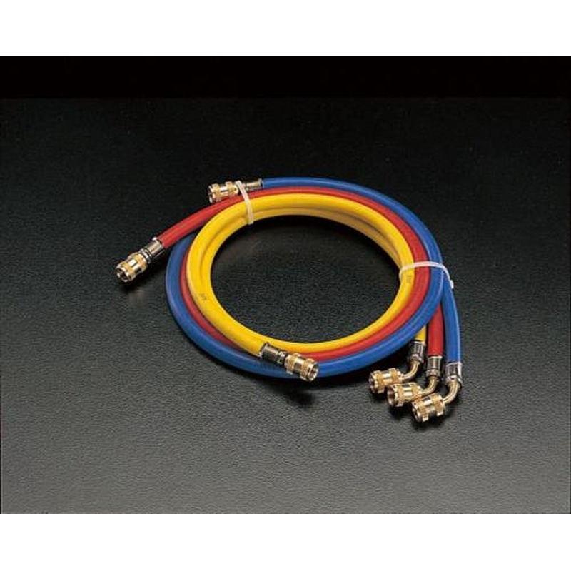 エスコ EA104TG 100cm/R32R410Aチャージングホース(3本組) 1個(ご注文単位1個)【直送品】