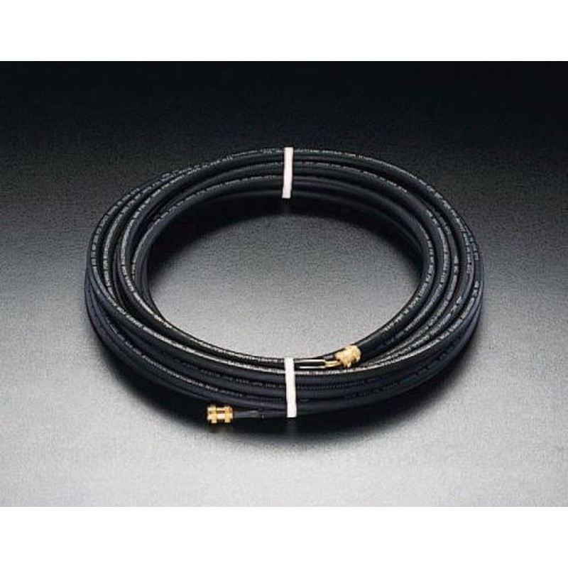 エスコ EA104EB-5 1/4”x5mロングチャージングホース 1個(ご注文単位1個)【直送品】