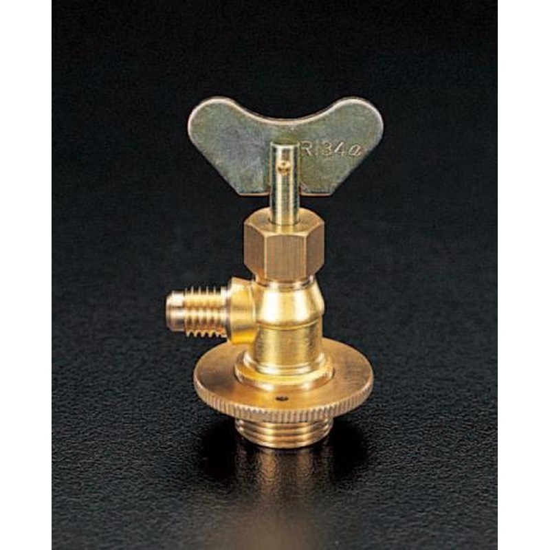 エスコ EA108NB[R134a]サービス缶バルブ 1個（ご注文単位1個）【直送品】