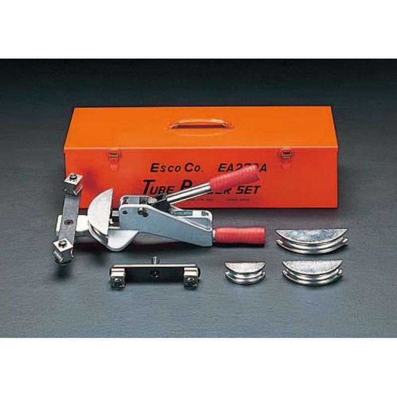 エスコ EA270A 1/2”-7/8”チューブベンダーセット(ラチェット式) 1個(ご注文単位1個)【直送品】