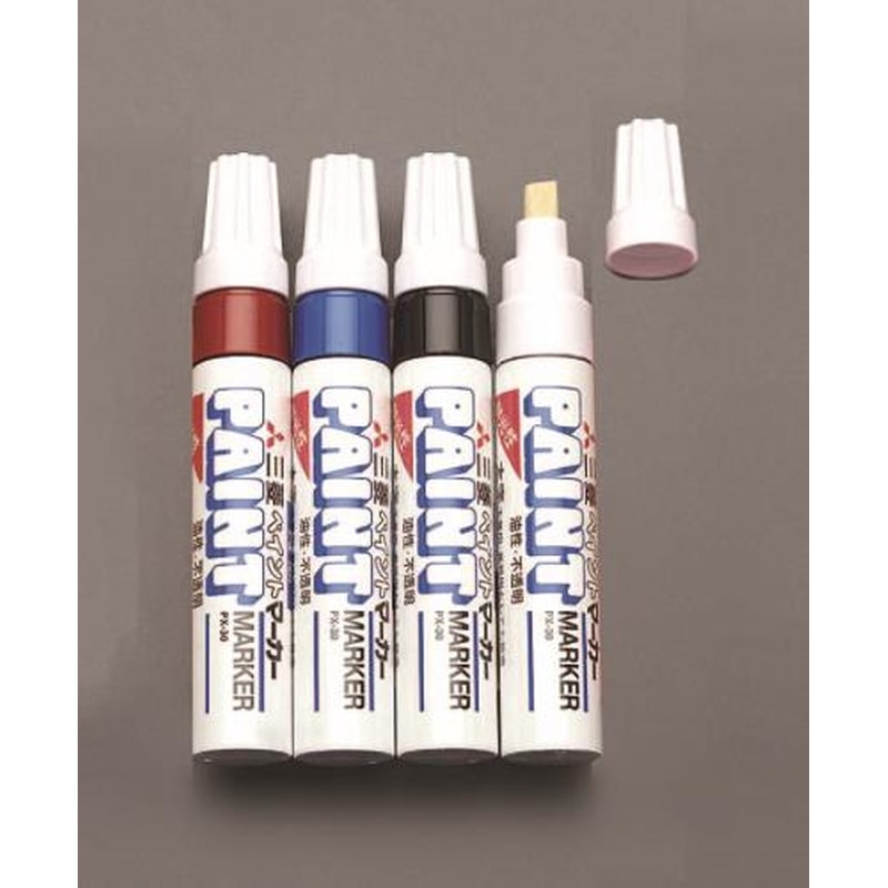 エスコ EA765MP-20 4本組［太字]油性ペイントマーカーセット 1個（ご注文単位1個）【直送品】