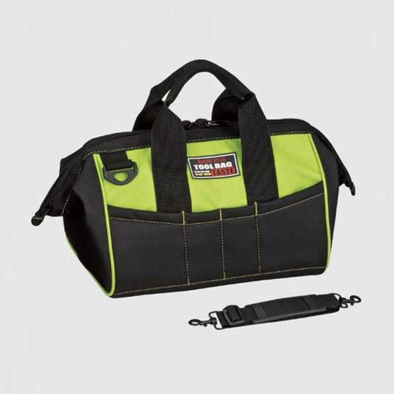 エスコ EA925CH-11 330x230x230mmツールバッグ(グリーン) 1個(ご注文単位1個)【直送品】