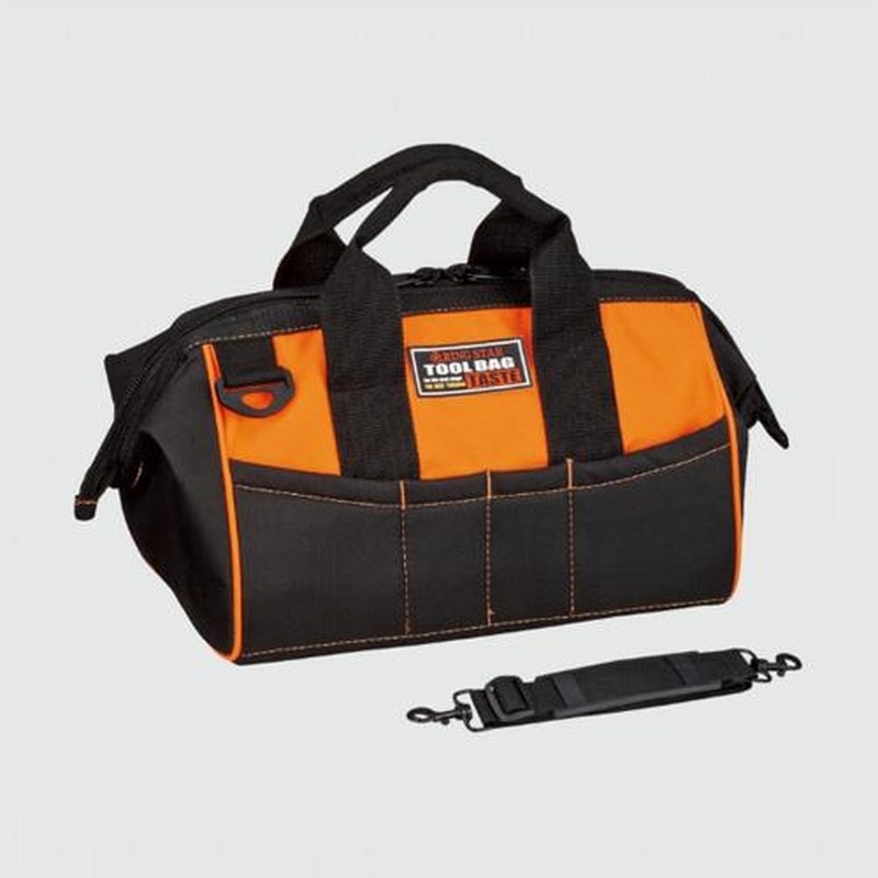 エスコ EA925CH-12 330x230x230mmツールバッグ(オレンジ) 1個(ご注文単位1個)【直送品】