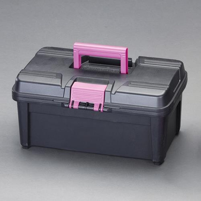 エスコ EA505KE-1 380x230x180mm工具箱(中皿付) 1個(ご注文単位1個)【直送品】