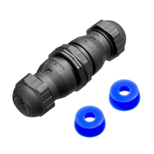 エスコ EA764BM-29 屋外用LANケーブル中継アダプタ(CAT6ASTP準拠) 1個 （ご注文単位1個）【直送品】