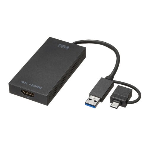 エスコ EA764GY-174 [USBTypeC-HDMI] ディスプレイアダプター(4K対応) 1個 （ご注文単位1個）【直送品】