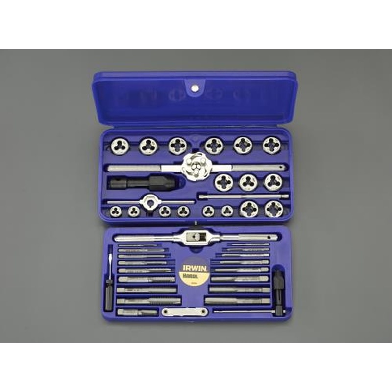 エスコ EA829VK-8 タップダイスセット(NC，NF，NPT) 1個（ご注文単位1個）【直送品】