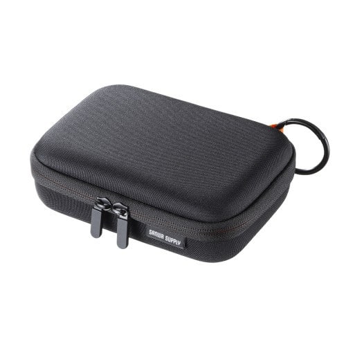 エスコ EA509C-108 160x105x40mm 小物ケース(セミハード・ブラック) 1個 （ご注文単位1個）【直送品】