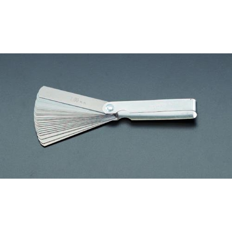 エスコ EA725RD-1 75mm/25枚組シクネスゲージ 1個（ご注文単位1個）【直送品】