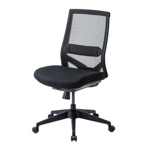 エスコ EA956XC-90 ビジネスチェアー(高耐荷重/ブラック) 1台 （ご注文単位1台）【直送品】