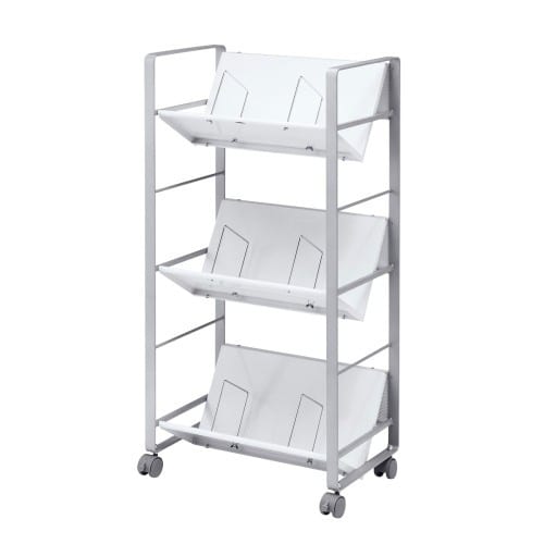 エスコ EA954HE-50 550x350x 695mm ファイルワゴン 1台 （ご注文単位1台）【直送品】