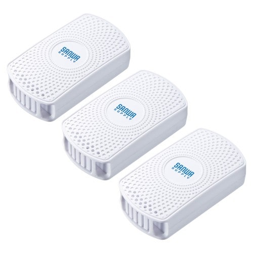 エスコ EA764DB-13 70.6x38x17.8mm BLEビーコン(温湿度センサ/3個) 1セット （ご注文単位1セット）【直送品】