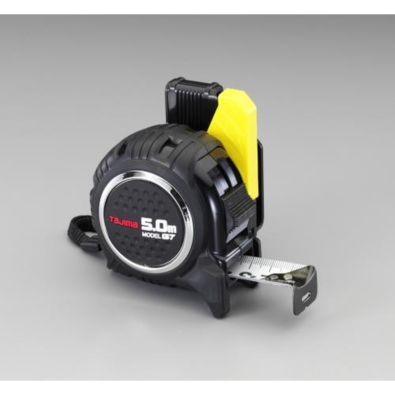 エスコ EA720JJ-450 25mmx5mメジャー(ストロングテープ・ホルダー付) 1個（ご注文単位1個）【直送品】