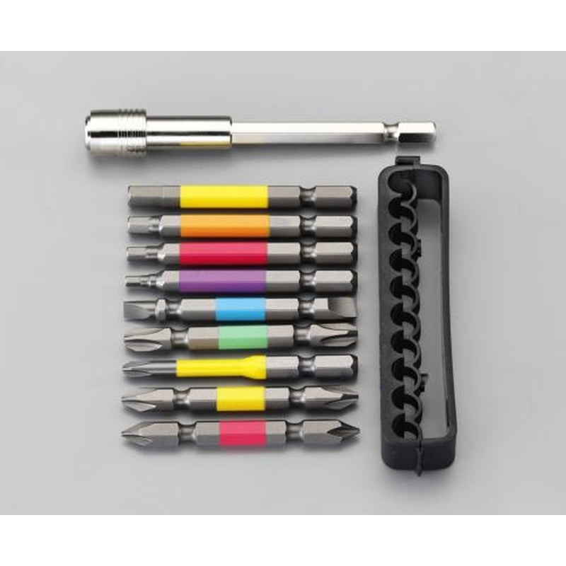 エスコ EA813A-110 カラービットセット 1個（ご注文単位1個）【直送品】