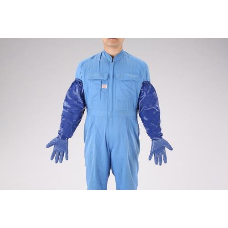 エスコ EA354BW-29[L/650mm]手袋(耐酸・耐油・耐溶剤) 1個（ご注文単位1個）【直送品】