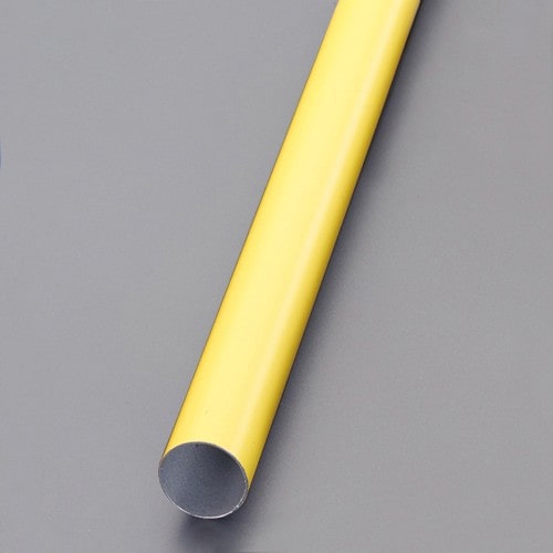 エスコ EA976AW-16A [パイプラック用]樹脂パイプ(2m/イエロー/4本) 1袋 （ご注文単位1袋）【直送品】