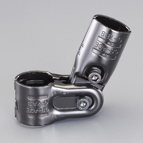 エスコ EA976AW-131A [パイプラック用] 2方向フリーメタルジョイント(2組) 1袋 （ご注文単位1袋）【直送品】