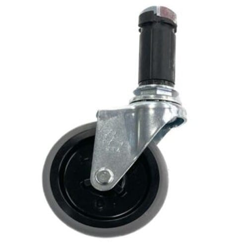 エスコ EA976AW-404S [パイプラック用] 75mm差込キャスター(自在/4個) 1セット （ご注文単位1セット）【直送品】