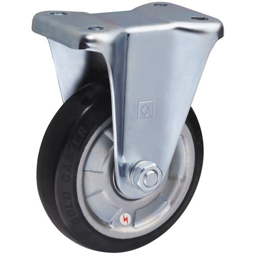 エスコ EA986PN-304 150mm キャスター(固定金具付/高導電) 1個 （ご注文単位1個）【直送品】