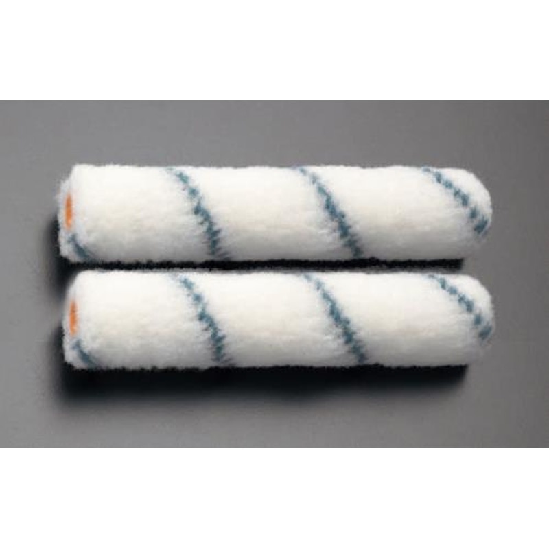 エスコ EA109NC-11A 100mm(6mm)交換用スモールローラー(防水用/2本) 1個(ご注文単位1個)【直送品】