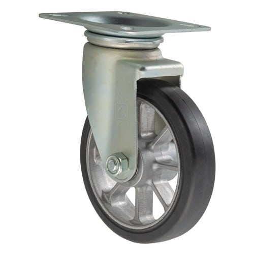 エスコ EA986PN-422 150mm 牽引用キャスタ-(自在/軽量) 1個 （ご注文単位1個）【直送品】