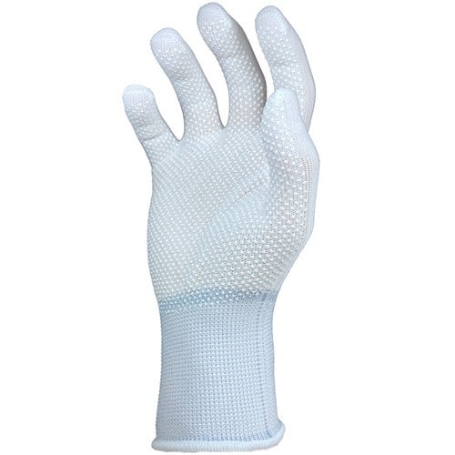 エスコ EA354AC-47 [L] 薄手軍手(ポリエステル・綿・滑り止め付/10双 1組 （ご注文単位1組）【直送品】