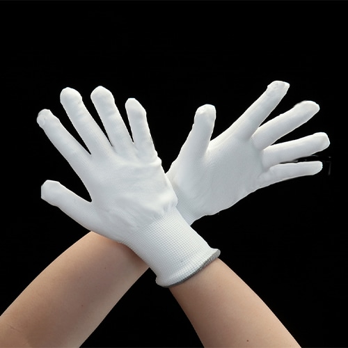 エスコ EA354AE-151 [M/215mm] 手袋・インナー(10双) 1組 （ご注文単位1組）【直送品】