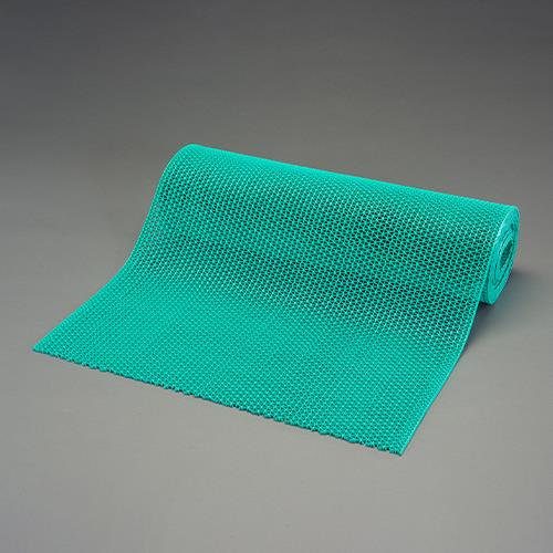 エスコ EA997RC-141 0.9x 6m セーフティーマット(グリーン) 1巻 （ご注文単位1巻）【直送品】