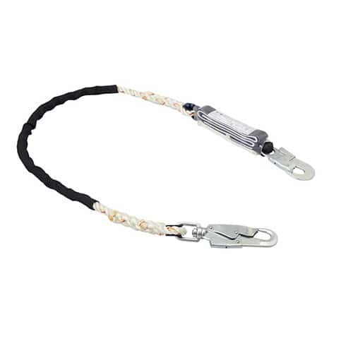 エスコ EA998HB-21 1.65m シングルランヤード(柱上作業用) 1個 （ご注文単位1個）【直送品】