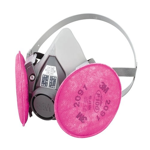 エスコ EA800NF-31 [RL3] 防塵マスク(M/交換用フィルター付) 1束 （ご注文単位1束）【直送品】