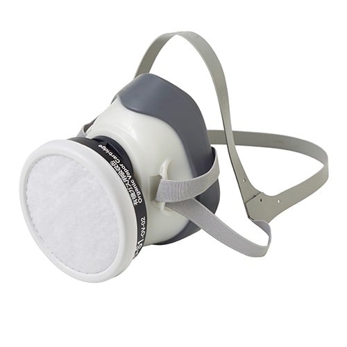 エスコ EA800NH-31 [フリー] 防毒マスクセット(塗装作業用) 1束 （ご注文単位1束）【直送品】