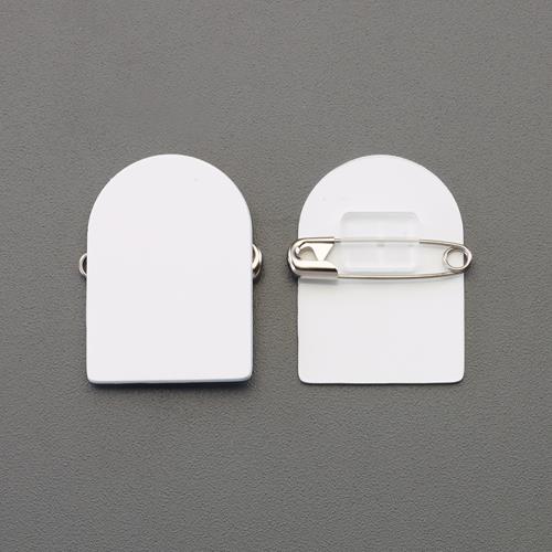 エスコ EA983AN-100 35x25mm ヘルメットシール用バッジ(10個) 1組 （ご注文単位1組）【直送品】