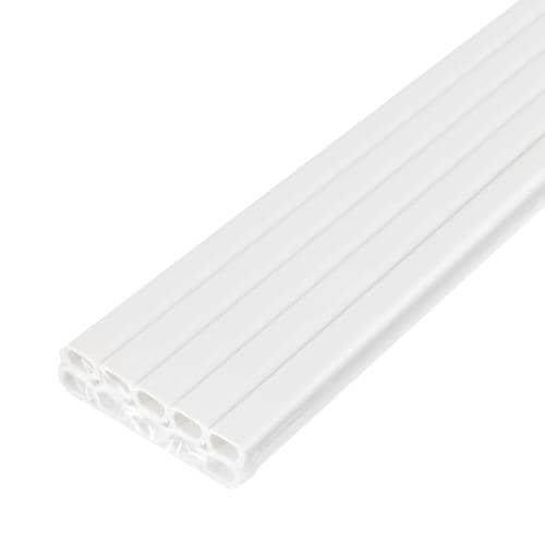 エスコ EA947JC-41A 16mmx2.0m テープ付モール(プラスチック/白/10本) 1袋 （ご注文単位1袋）【直送品】