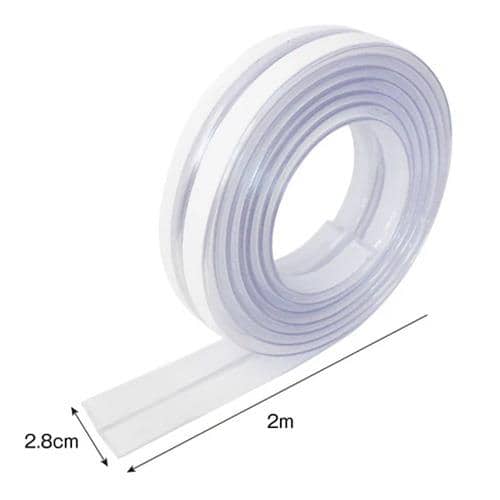 エスコ EA983FE-502 28x4.0x2000mm クッションガード(クリア) 1個 （ご注文単位1個）【直送品】