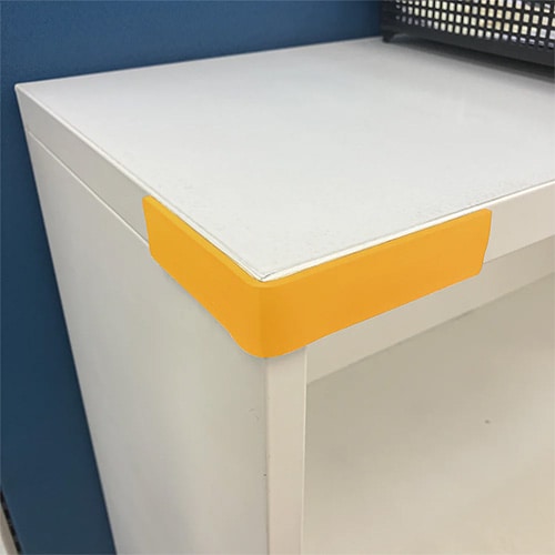 エスコ EA983FE-491 30x3.5x2000mm クッションガード(黄) 1個 (ご注文単位1個)【直送品】