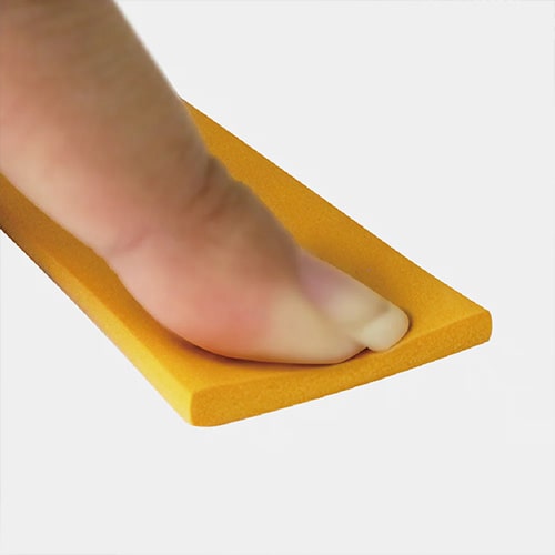 エスコ EA983FE-491 30x3.5x2000mm クッションガード(黄) 1個 (ご注文単位1個)【直送品】